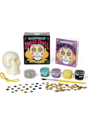 Paint-Your-Own Sugar Skull: kit de pintura