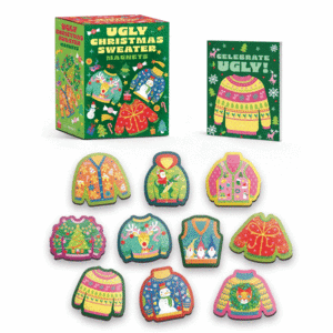 Ugly Christmas Sweater Magnets: set de imanes