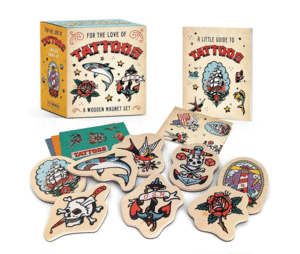 For the Love of Tattoos: set de magnetos decorativos