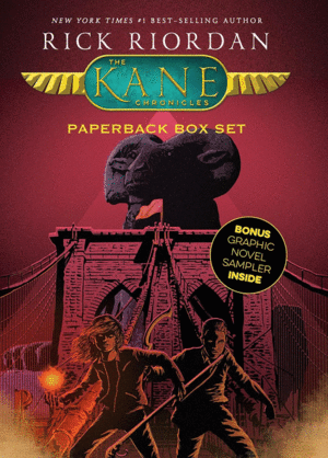 Kane Chronicles, The  (3 Volumes Paperback Box Set  with Bonus Graphic Novel Sample)