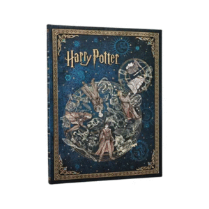 Harry Potter, Legends of Hogwarts, Ultra, Hardcover, Lined: libreta rayada (PB6519-7)