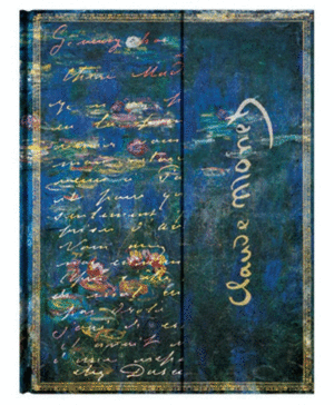 Monet, Water Lilies, Letter to Morisot, Ultra, Blank: libreta blanca (PB2226-8)