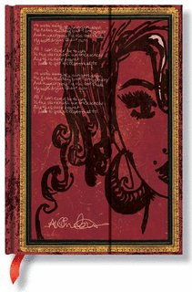 Amy Winehouse, Tears Dry, Midi, Hardcover, Lined: libreta (PB2558)