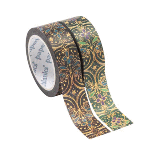 Pinnacle and Restoration, Washi Tape Mixed Pack: set de 2 cintas adhesivas decorativas (PA8166-1)