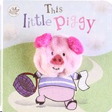 This Little Piggy Finger Puppet Book