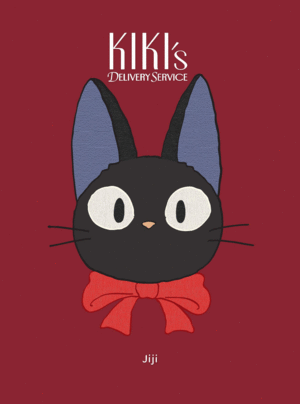 Kiki's Delivery Service, Jiji, Plush Journal: libreta rayada