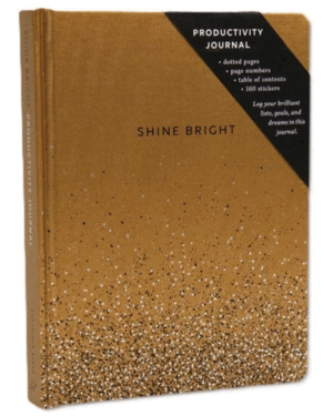 Shine Bright Productivity Journal: diario de productividad