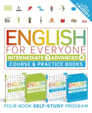 English for Everyone (Intermediate and Advanced Box Set)