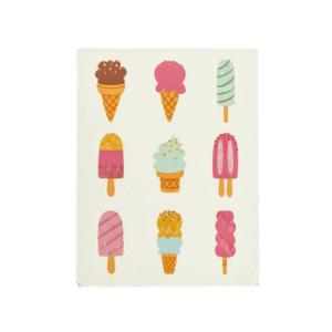 Ice Cream Cones: bloc de notas mini