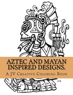 Aztec and Mayan inspired designs