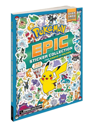 Pokemon Epic Sticker Collection 3rd Edition