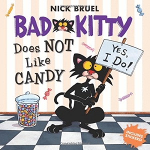 Bad Kitty does not like Candy