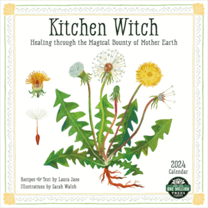 Kitchen Witch: calendario de pared 2024