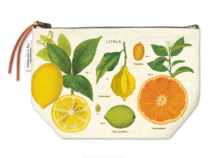 Citrus, Pouch: bolsa de tela