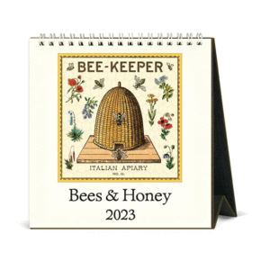Bees & Honey: calendario de escritorio 2023