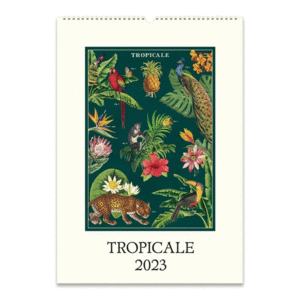 Tropicale: calendario de pared 2023