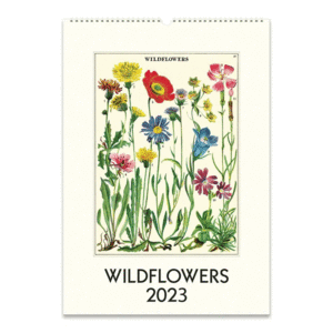 Wildflowers: calendario de pared 2023