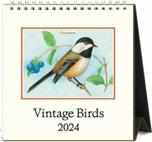 Birds: calendario de escritorio 2024