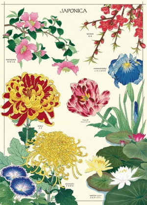 Japonica, Vintage Poster: papel decorativo