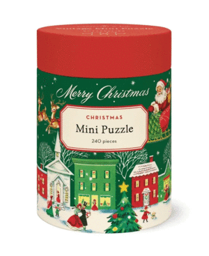 Christmas, Mini Vintage Puzzle: rompecabezas 240 piezas