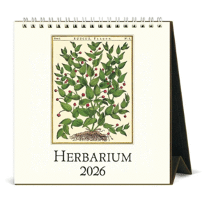 Herbarium: calendario de escritorio 2026