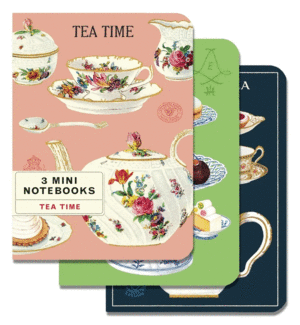 Tea Time: set de 3 mini libretas