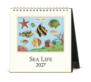 Sea Life: calendario de escritorio 2027