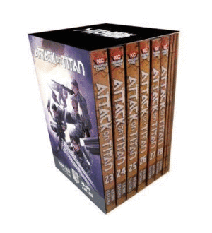 Attack on Titan The Final Season Part I Manga Box Set
