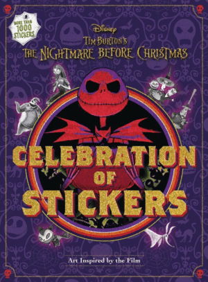 Disney Tim Burton's the Nightmare Before Christmas Celebration of Stickers