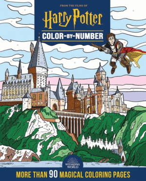 Harry Potter Color-By-Number - Coloring Book for Teens and Adults, Officially Licensed