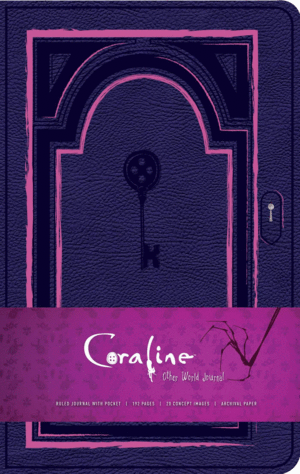 Coraline, Hardcover Ruled Journal: libreta