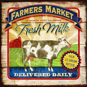 Farmer's Market: calendario de pared 2023