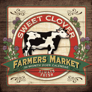 Farmer's Market, 16 Month: calendario de pared 2024