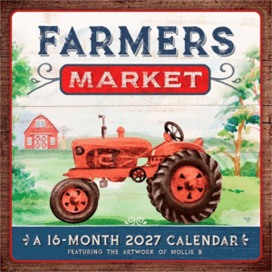 Farmer´s Market, 16 Month: calendario de pared 2027