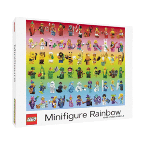 Lego, Minifigure Rainbow: rompecabezas 1000 piezas