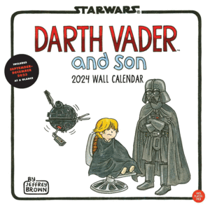 Darth Vader and Son: calendario de pared 2024