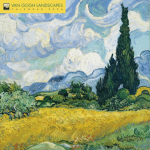 Van Gogh, Landscapes: calendario de pared 2024