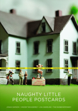 Naughty Little People: set de 21 postales