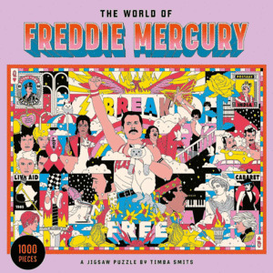 The World of Freddie Mercury: rompecabezas 1000 piezas