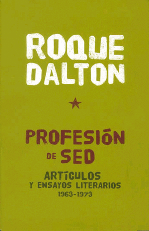 Profesión de sed