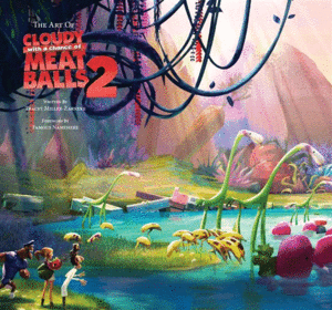 Art of Cloudy with a chance of meatballs 2
