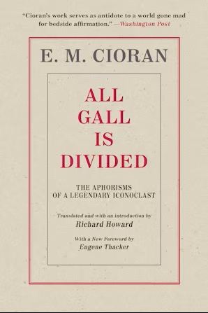 All Gall Is Divided