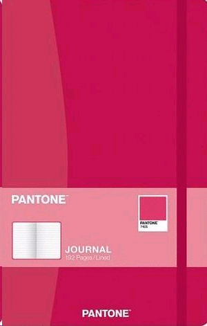 Pantone, Journal Ruby Red: libreta rayada
