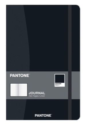 Pantone, Infinite Black: libreta rayada