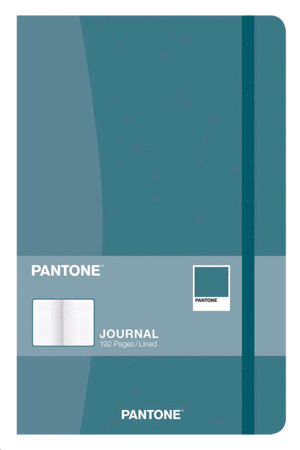 Pantone, Nomadic Blue: libreta rayada