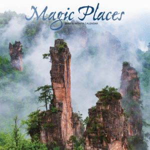 Magic Places: calendario de pared 2023