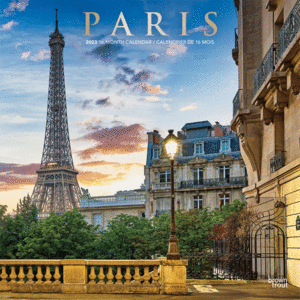 Paris: calendario de pared 2023