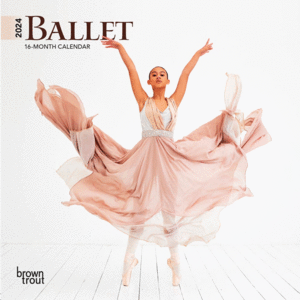 Ballet, 16 Month: calendario de pared mini 2024