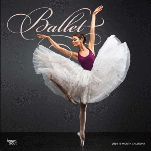 Ballet, 16 Month: calendario de pared 2024