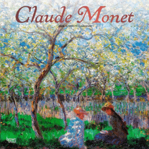 Claude Monet, 16 Month: calendario de pared 2024